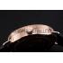 Hamilton Navy Pioneer Black Dial Rose Gold Case Black Leather Strap