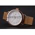 Hamilton Navy Pioneer White Dial Rose Gold Case Light Brown Leather Strap