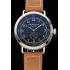 Hamilton Navy Pioneer Small Second Black Dial Stainless Steel Case Light Brown Leather Strap