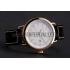 Hamilton Navy Pioneer White Dial Rose Gold Case Black Leather Strap