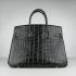 Hermes Birkin 6089 Ladies Crocodile Black Handbag