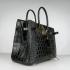 Hermes Birkin 6089 Ladies Crocodile Black Handbag