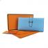 Cheap Hermes Wallet H008 Ladies Wallet Blue