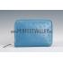 Hermes Azap Small Wallet Blue Leather 18926953