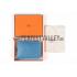 Hermes Azap Small Wallet Blue Leather 18926953