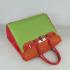 Hermes Birkin 6089 Cow Leather Orange Bag Replica