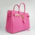 Hermes Original leather 6089 Ladies Cow Leather Pink