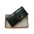 Hermes Wallet H1115 Ladies Wallet Black