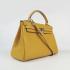 Hermes Kelly 6108 Ladies Cow Leather Yellow