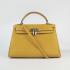 Hermes Kelly 6108 Ladies Cow Leather Yellow