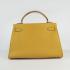 Hermes Kelly 6108 Ladies Cow Leather Yellow