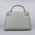 Hermes Kelly 6108 Ladies 2way Grey Bag