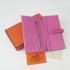 Hermes Wallet H015 Ladies Pink