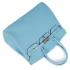 Hermes Original leather HB35 Ladies Handbag Blue