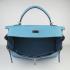 Hermes Kelly 6308 Ladies 2way Blue Bag Replica