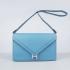 Hermes  bags H021 Ladies Cow Leather Blue