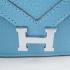 Hermes  bags H021 Ladies Cow Leather Blue