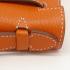 Cheap Hermes Clutches HK22 Briefcase Cow Leather Orange