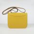 Hermes Constance H107 Ladies Cross Body Bag Yellow Replica