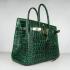 Hermes Birkin 6089 Ladies Green Handbag