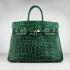 Hermes Birkin 6089 Ladies Green Handbag