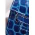 Hermes Kelly Longue Clutch Crocodile Leather Blue Electric 608167