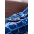 Hermes Kelly Longue Clutch Crocodile Leather Blue Electric 608167