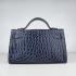 Hermes Clutches H008 Ladies Crocodile Blue