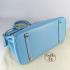 Hermes Birkin 6089 Ladies Cow Leather Blue Bag