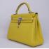 Replica Hermes Kelly H1043 Ladies Yellow Bag