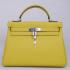 Replica Hermes Kelly H1043 Ladies Yellow Bag