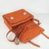 Hermes Steve H2810 Cow Leather Orange Replica