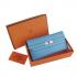 Hermes Clutches H009 Ladies Lambskin Blue Bag