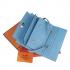 Hermes Clutches H009 Ladies Lambskin Blue Bag