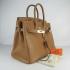 Hermes Birkin 6089 Ladies Cow Leather Coffee