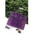 Replica Hermes Birkin 35 Crocodile Leather Cassis 608053