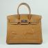 Hermes Birkin 1041 Handbag Cow Leather Apricot