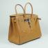 Hermes Birkin 1041 Handbag Cow Leather Apricot