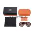 Replica Hermes Aviator With Hermes Logo Havana Sunglasses 307852