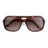 Replica Hermes Aviator With Hermes Logo Havana Sunglasses 307852