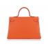 Hermes Kelly 1024 Cow Leather Red Bag