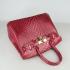 Hermes Birkin 6088 Ladies Snake Leather Red