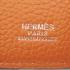 Hermes Wallet H022 Accessory Cow Leather Orange