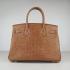 Cheap Hermes Birkin 6088 Handbag Crocodile Coffee