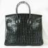 Hermes Birkin Her001 Ladies Handbag Black