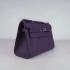 Cheap Hermes Clutches H008 Briefcase Cow Leather Purple Handbag