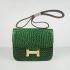 Hermes Constance H107 Ladies Snake Leather Green