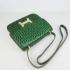 Hermes Constance H107 Ladies Snake Leather Green