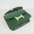 Hermes Constance H107 Ladies Snake Leather Green