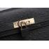 Hermes Kelly 32 Black Ostrich Leather 607478